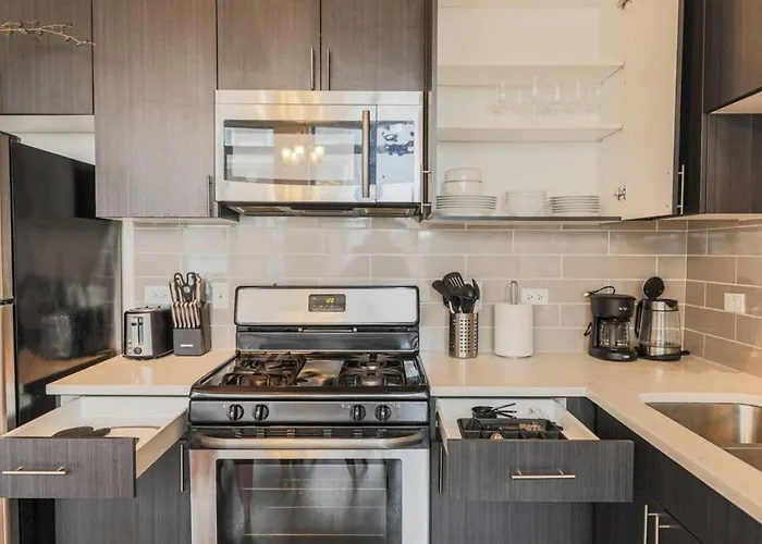 2br Retreat With Optional Parking And Gym Access Near Mccormick Place And Soldier Field Chicago